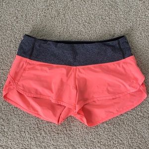 Women’s Lulu Lemon Speed Up Shorts- 2.5”